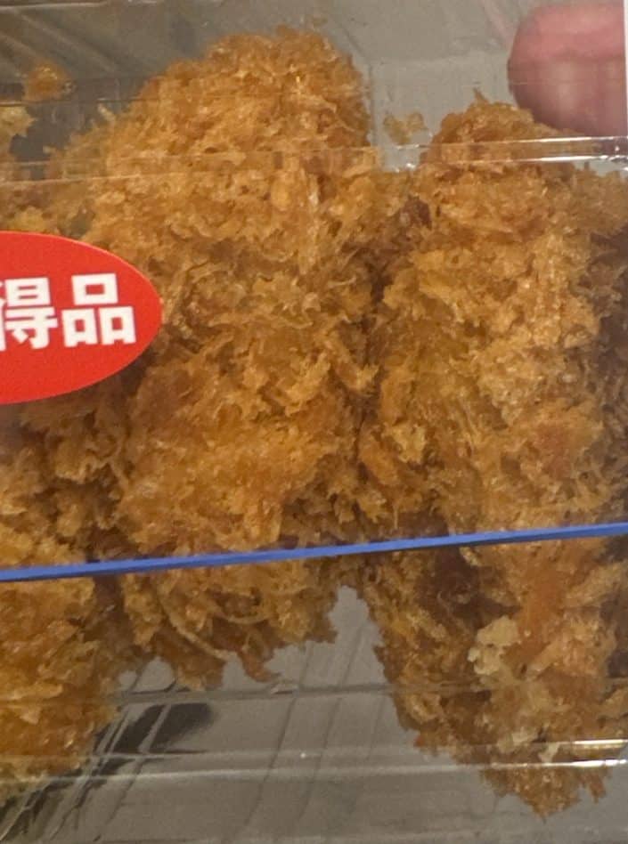 パックに入ったカキフライ